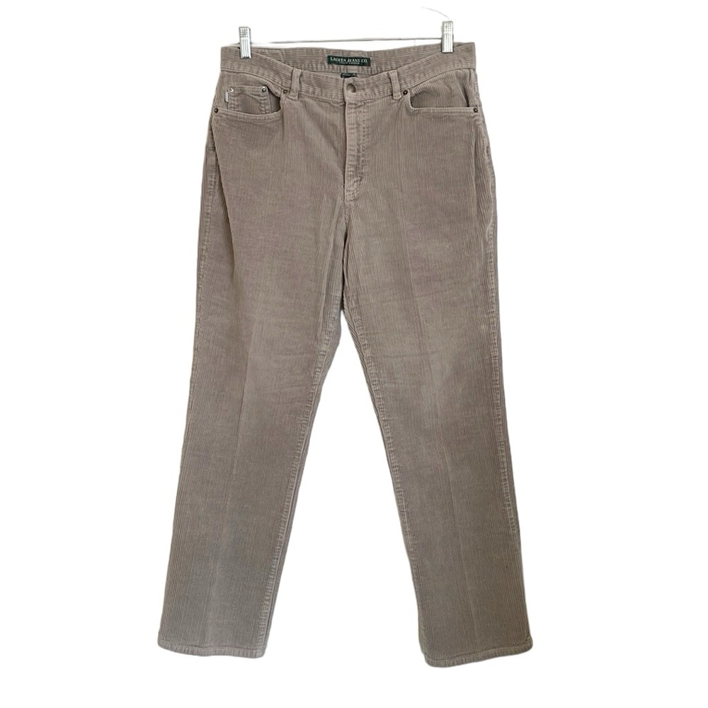 Lauren Ralph Lauren Women's High Rise Jeans - Taupe